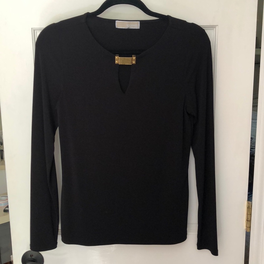 Michael Kors Black Top Size S